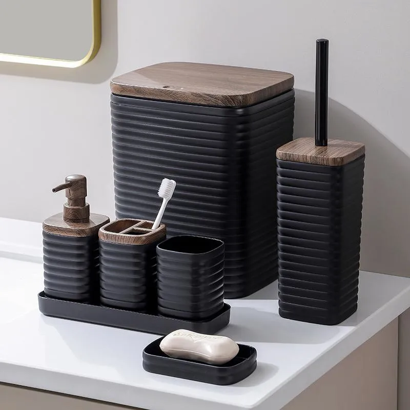 6件套 6PCS set 皂液瓶牙刷架 肥皂盒 垃圾桶马桶刷 soap dispenser+Toothbrush holder+ cup+ brush holder+ dustbin+SOAP
Dish