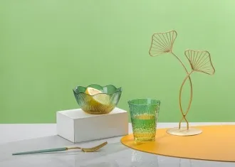拌趣花语杯碗四件套