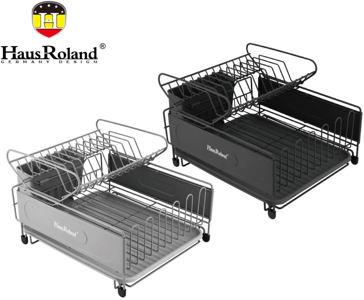 ITEM:HR303 -1
Meterial:iron wire with color coating+ABS+PP
Drip Tray:pp Cutlery Holder:PP