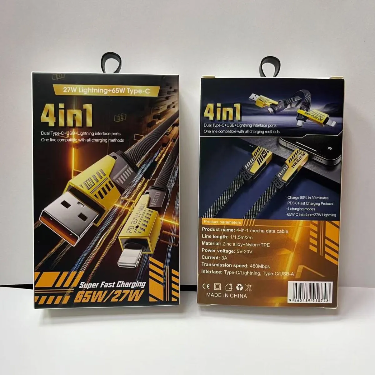 金属编织
TYPE-C to TYPE-C
1M