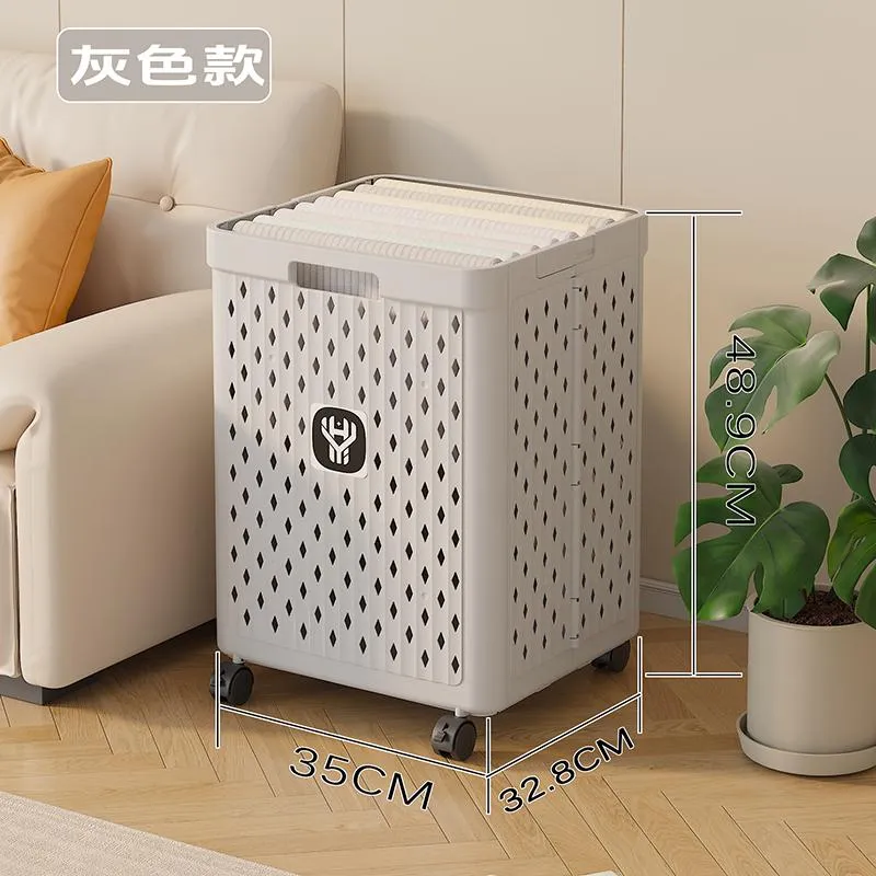 新款YH6634折叠款收纳脏衣篮