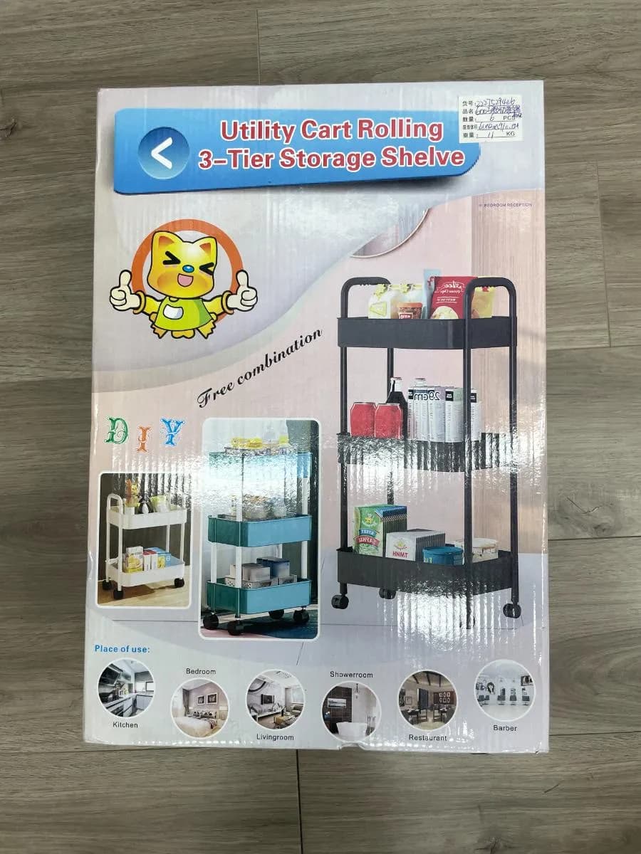 6003移动推车置物架