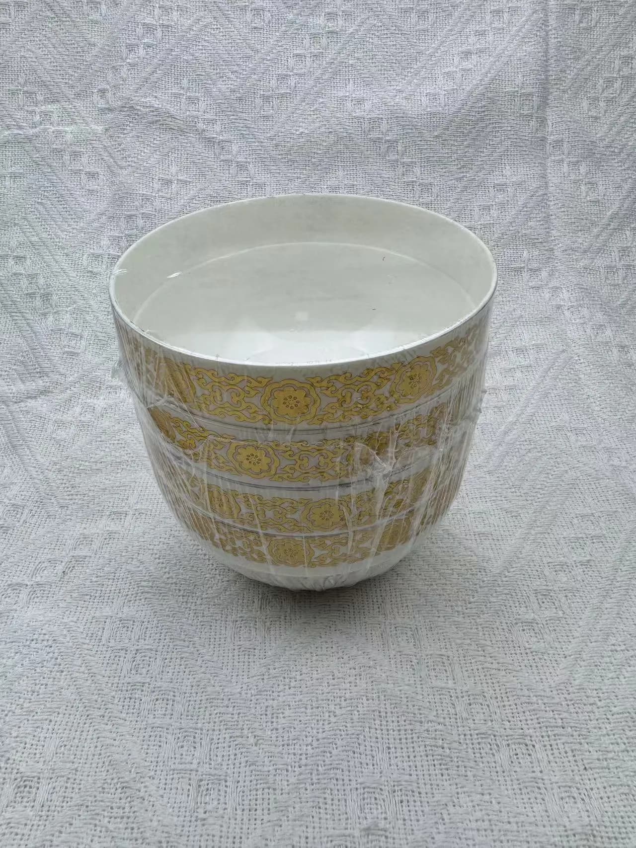 白色圆形大号碗