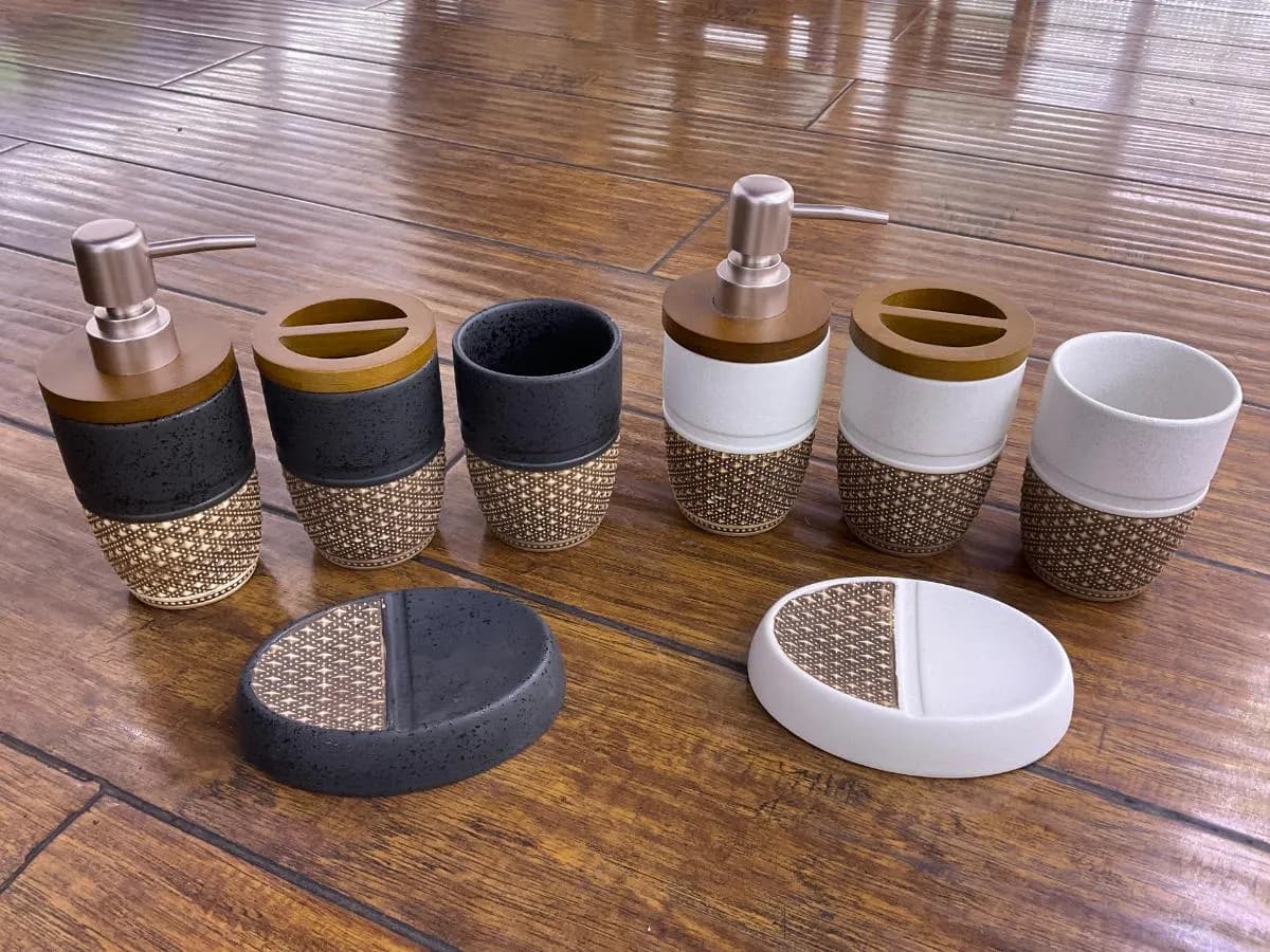 陶瓷卫浴四件套 (4 pcs)