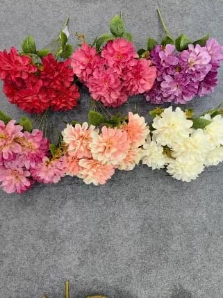 9叉油画开心牡丹