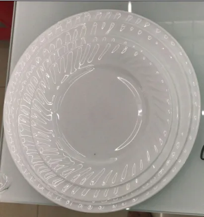 10" dinner plate
