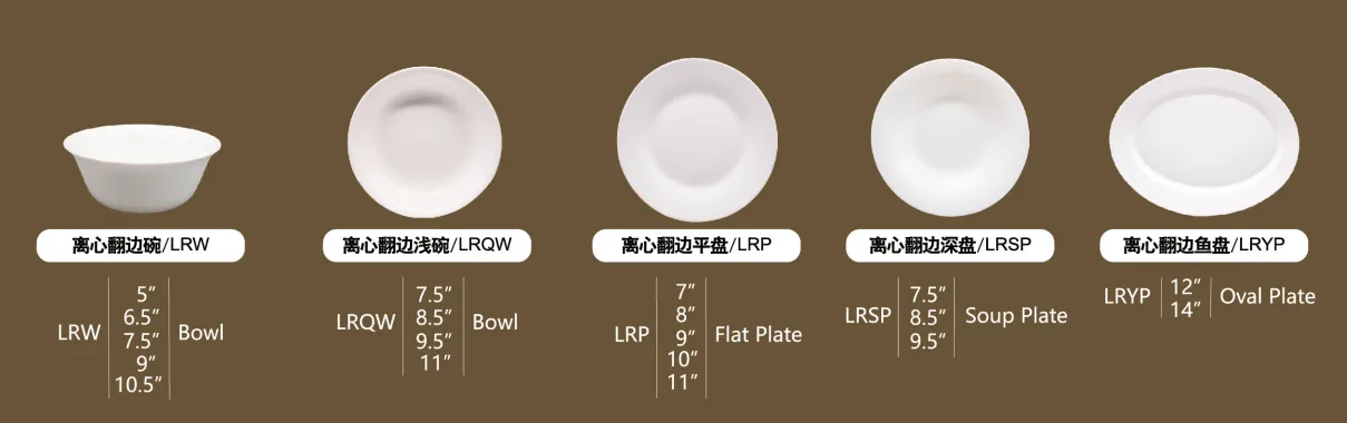 7" dinner plate