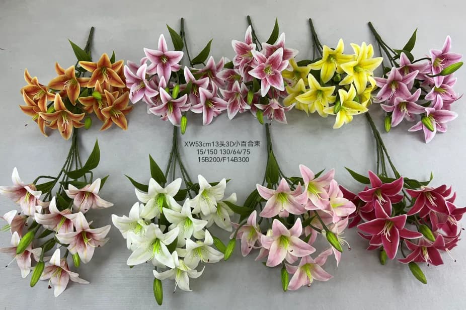 XW60cm9头3D大百合束