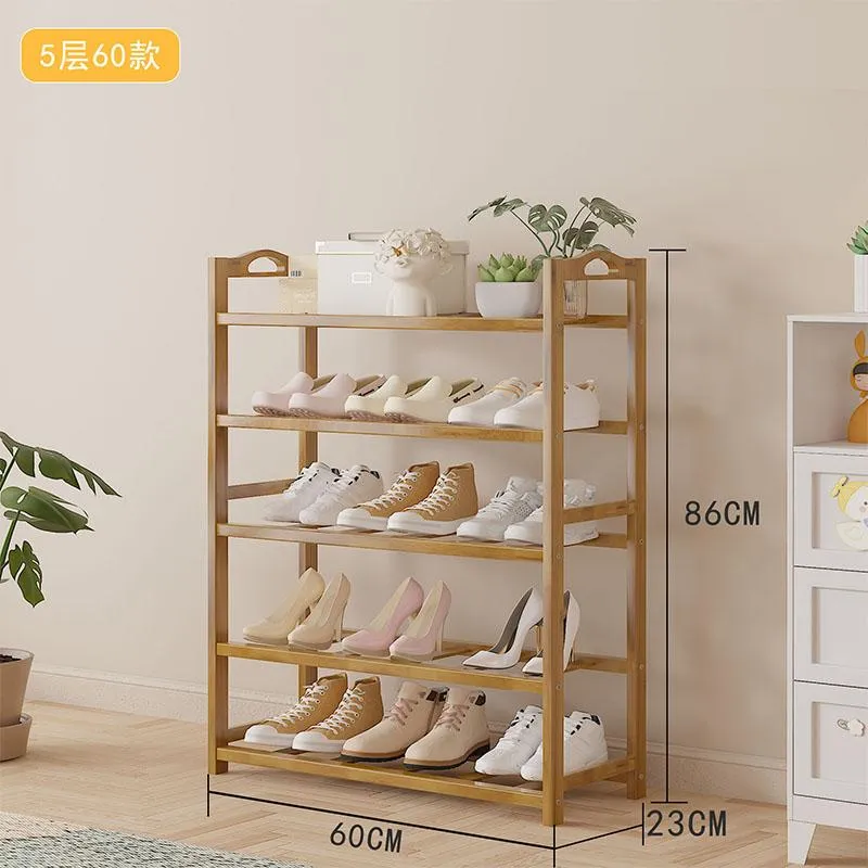 0.9条子款鞋架60cm款6层