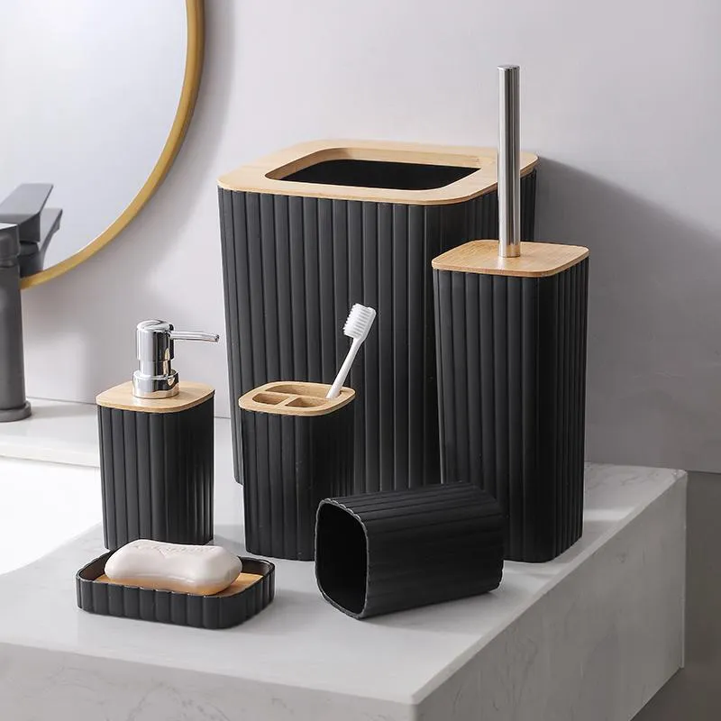 6件套 6PCS set 皂液瓶牙刷架 肥皂盒 垃圾桶马桶刷 soap dispenser+Toothbrush holder+ cup+ brush holder+ dustbin+SOAP
Dish