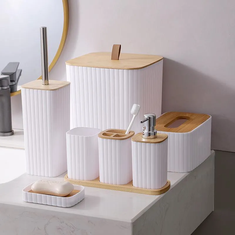 6件套 6PCS set 皂液瓶牙刷架 肥皂盒 垃圾桶马桶刷 soap dispenser+Toothbrush holder+ cup+ brush holder+ dustbin+SOAP
Dish