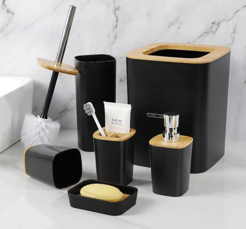 6件套 6PCS set 皂液瓶牙刷架 肥皂盒 垃圾桶马桶刷 soap dispenser+Toothbrush holder+ cup+ brush holder+ dustbin+SOAP
Dish