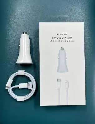 iPhone 车充 PD20W +
TYPE-C to IPHONE线