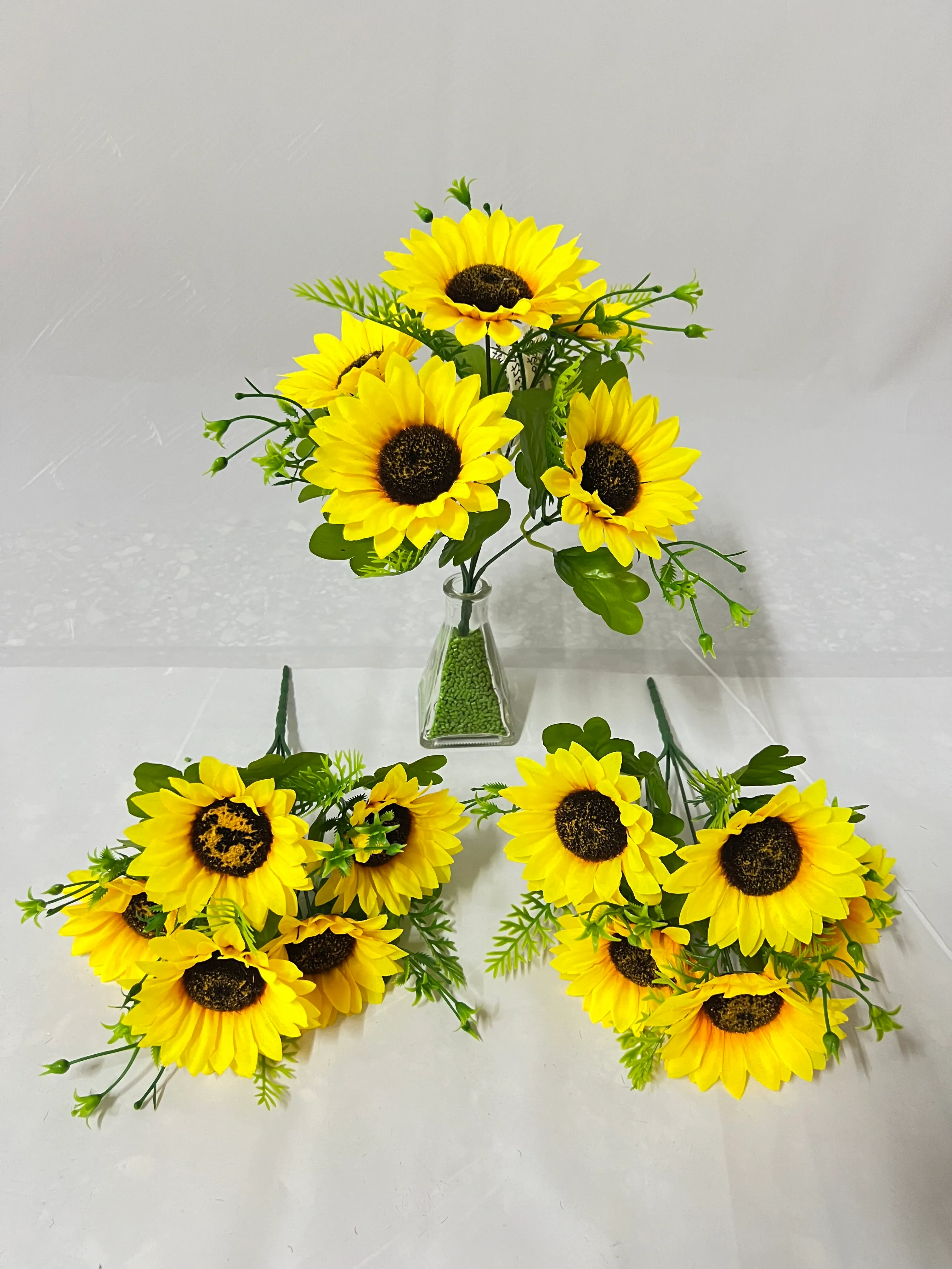 10头哑光开心向日葵