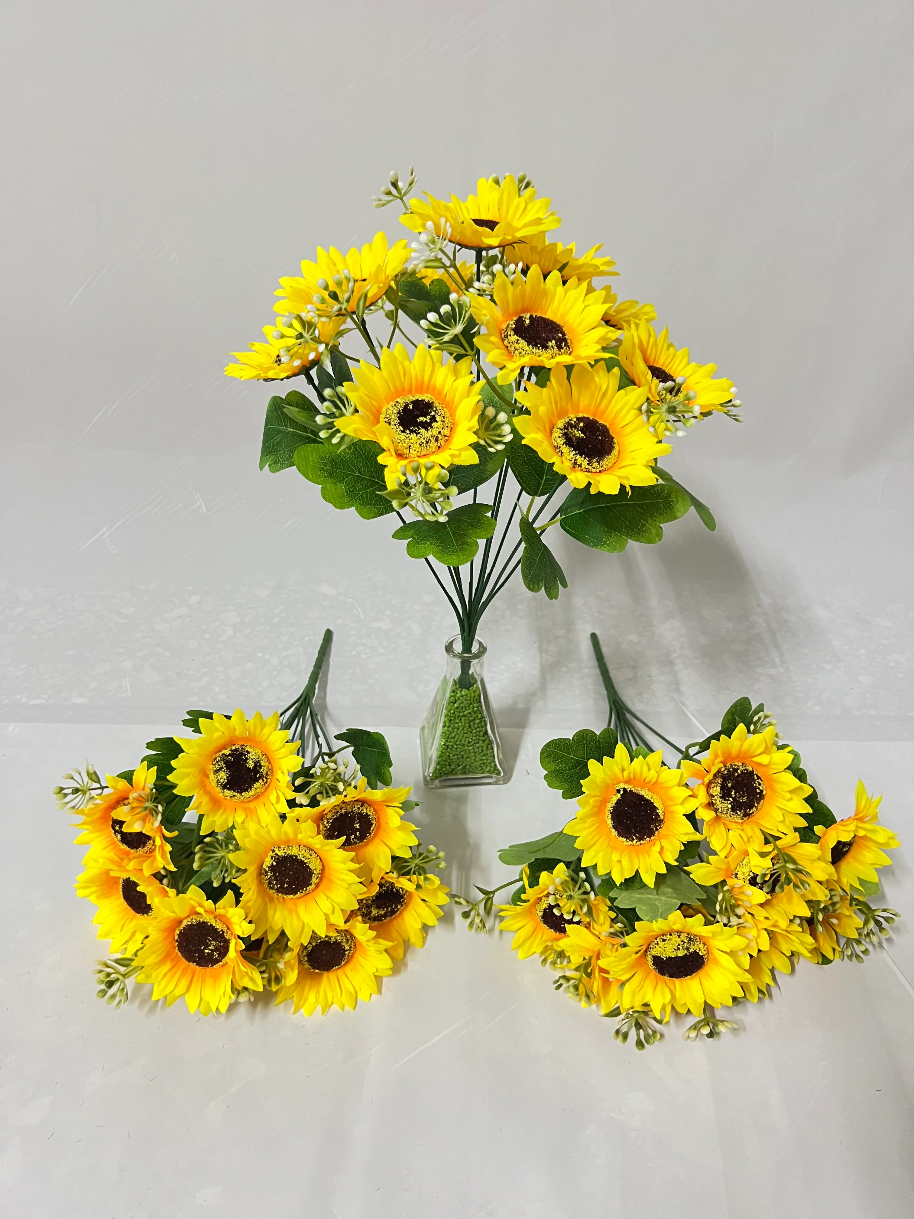 10头哑光向日葵