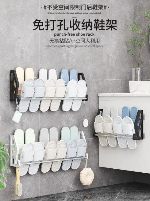YH5503门后鞋架(8.6mm镀锌管)