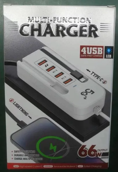 3A上双线长形4U排插