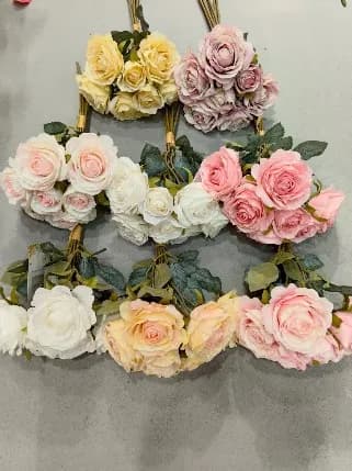 12头烤边小玫瑰