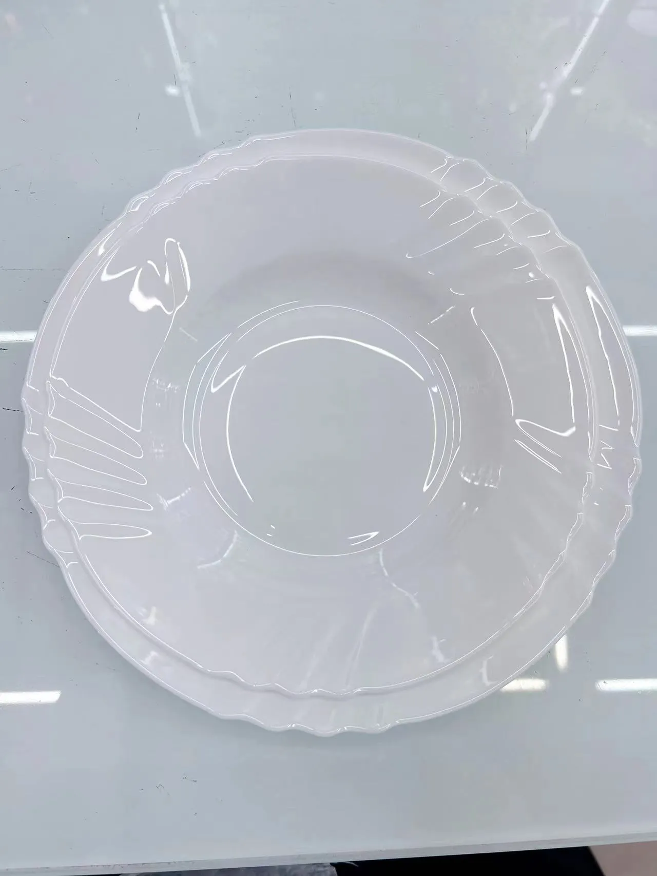 9" deep plate