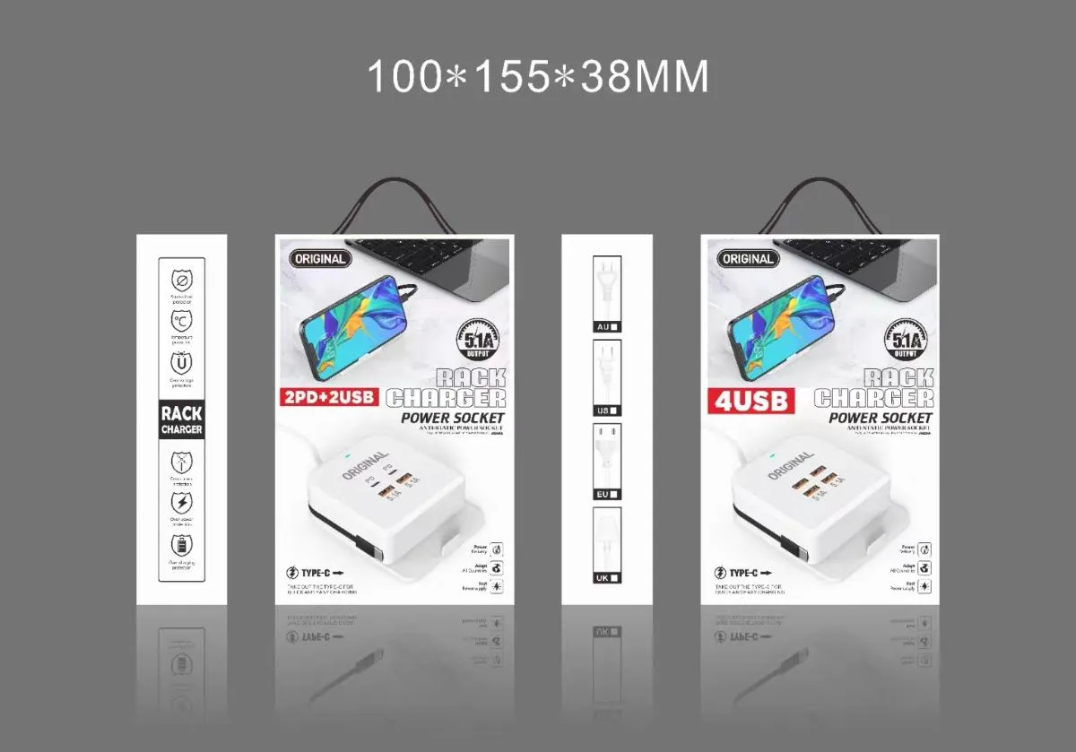3A方形PD+2U带线支架