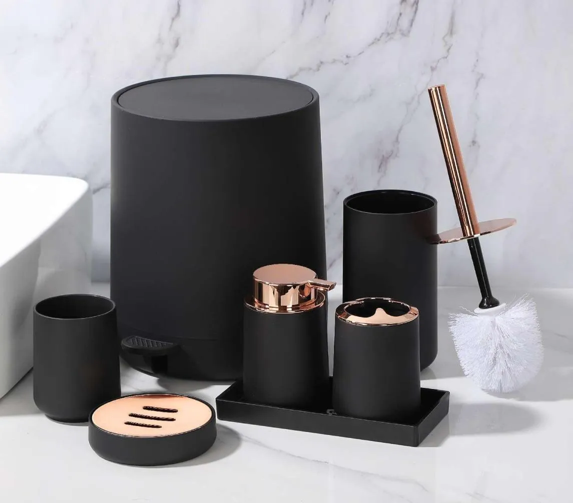 6件套 6PCS set 皂液瓶牙刷架 肥皂盒 垃圾桶马桶刷 soap dispenser+Toothbrush holder+ cup+ brush holder+ dustbin+SOAP
Dish
