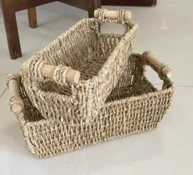 套二长方青草绳